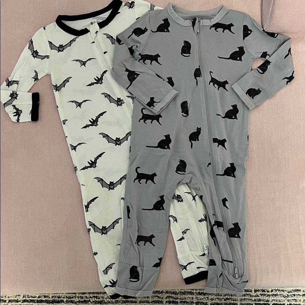 Kyte Baby Zip Romper Halloween Lot